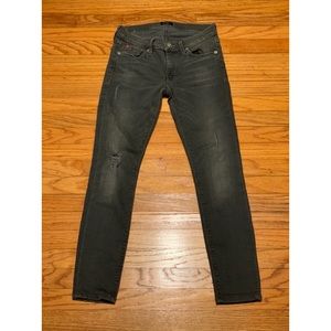 HUDSON Skinny Distressed Jeans 25